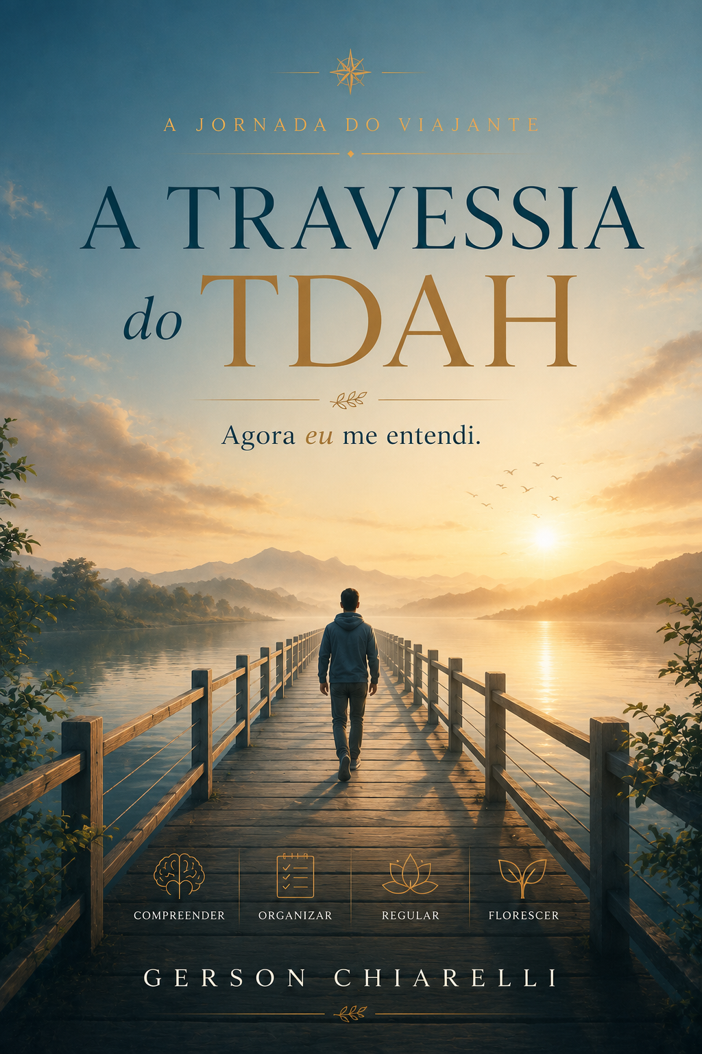 Capa do livro A Travessia do TDAH, de Gerson Chiarelli